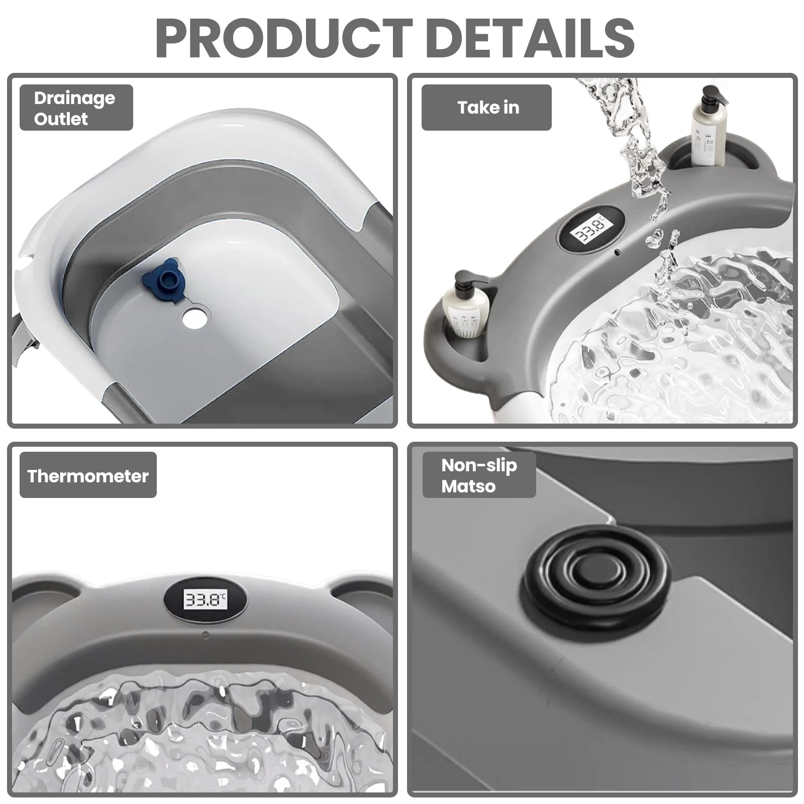 Collapsible Baby Bathtub - Image 3