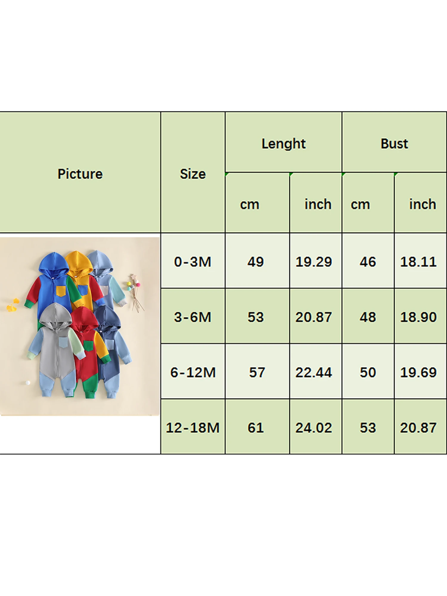 Jumpsuit Casual Sleeve Contrast Color - Image 2